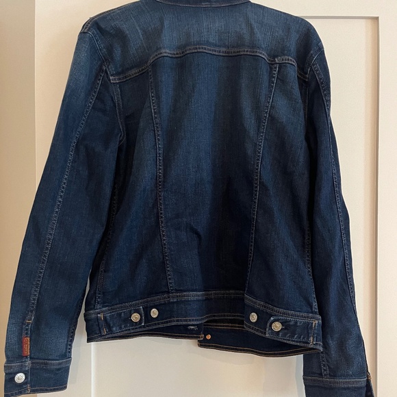 NWT 7 Seven for All Mankind Stretch Denim Jacket XL - Picture 3 of 5